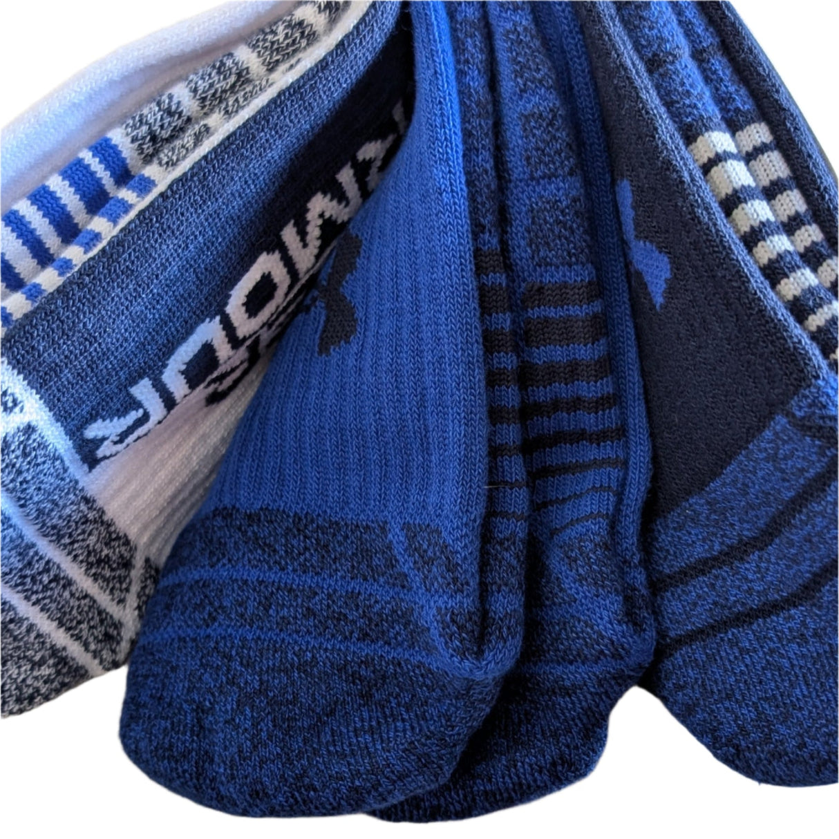 UA Men's Elevated 3pk Crew Socks - A&M Clothing & Shoes - Westlock