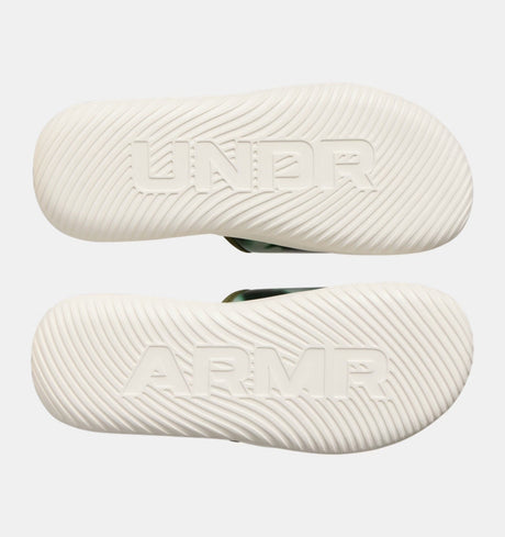 UA Men's Ignite Pro 8 Graphic Slide Sandals - Marine Green