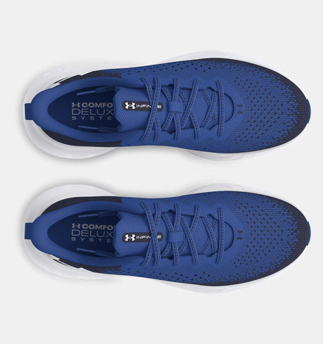 UA Men's Infinite Running Shoe - Blue/White