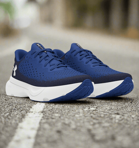 UA Men's Infinite Running Shoe - Blue/White