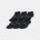 UA Unisex Essential 6-Pack No Show Socks - Black
