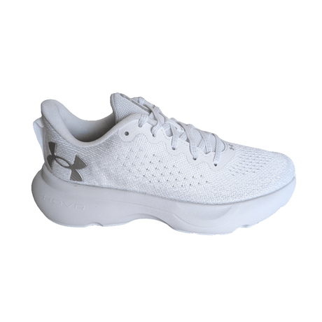 UA Women's Infinite Running Shoe - White/Silver