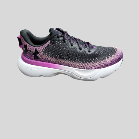 UA Women's Infinite Running Shoe - Black/Purple