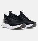 UA Youth Boys Scramjet 6 Running Shoe - Black/White