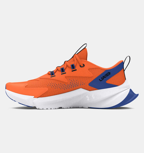 UA Youth Boys Scramjet 6 Running Shoe - Orange/Blue