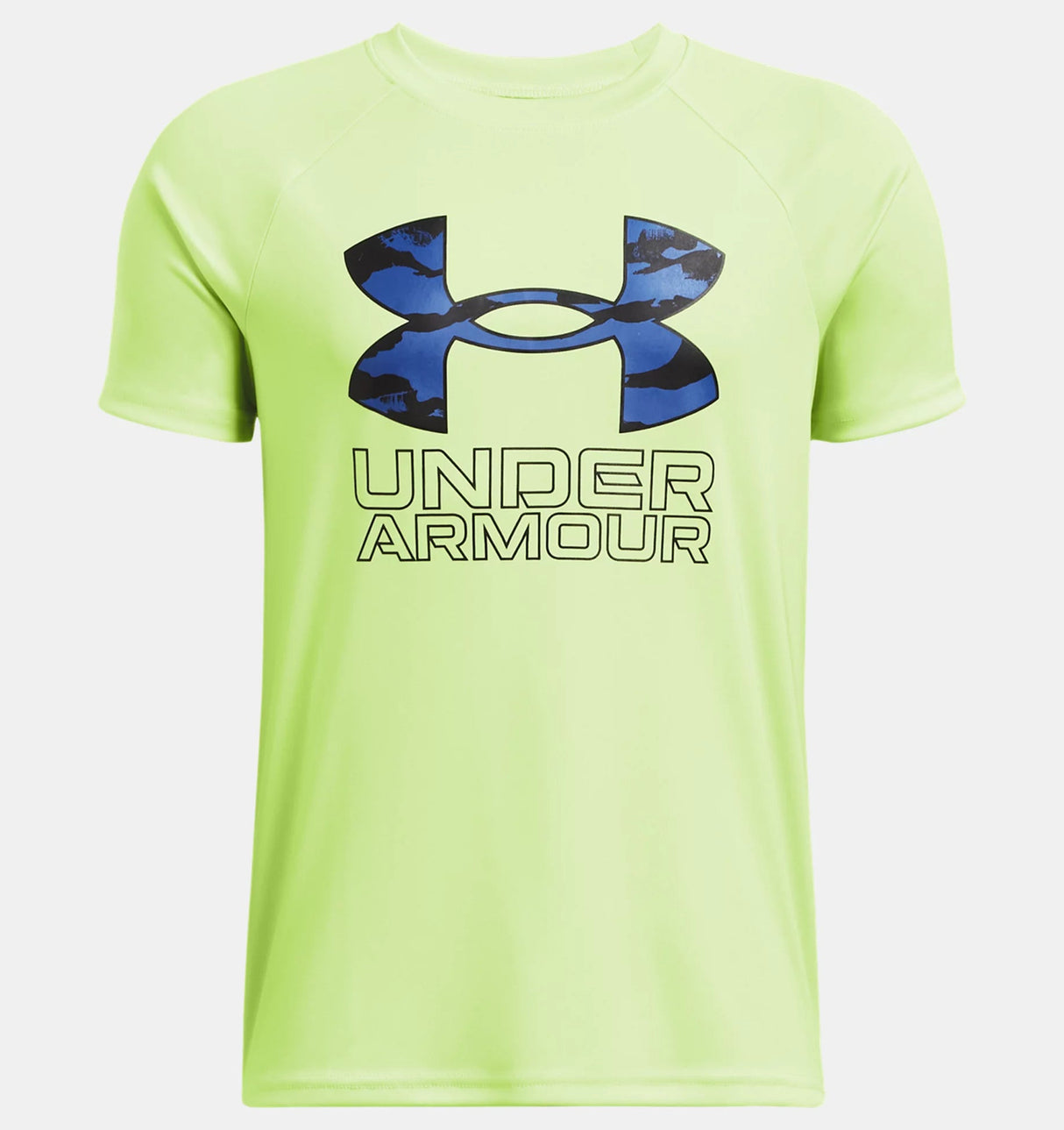 UA Youth Boys Tech Hybrid Print SS Tee - A&M Clothing & Shoes - Westlock