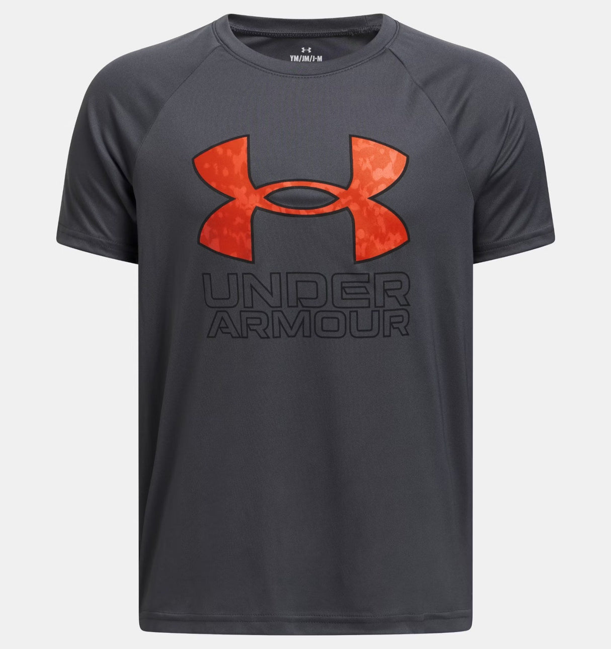 UA Youth Boys Tech Hybrid Print SS Tee - A&M Clothing & Shoes - Westlock