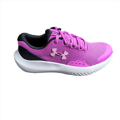 UA Youth Girls' Surge 4 Running Shoe - Magenta