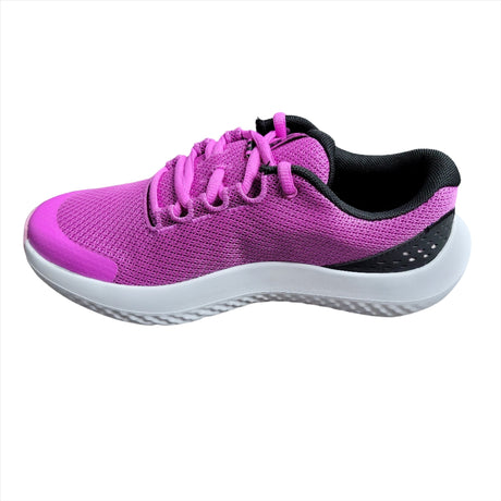 UA Youth Girls' Surge 4 Running Shoe - Magenta