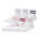 Under Armour Essential 6-Pack Quarter Socks - White/Pink