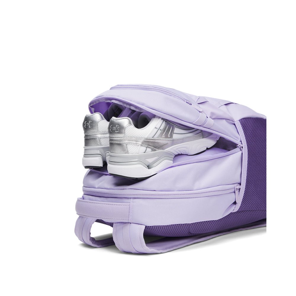 Under Armour Hustle 6.0 Backpack - Purple Crest