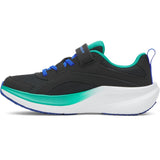 Under Armour Kids Boys Charged+ Assert 11 Running Shoes - Black/Geode