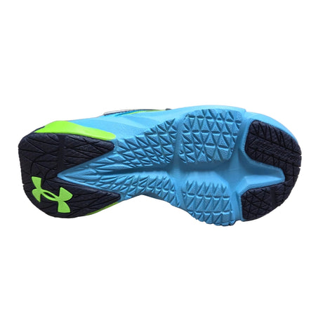 Under Armour Kids Boys Scramjet 7 Running Shoes - Grey/Green