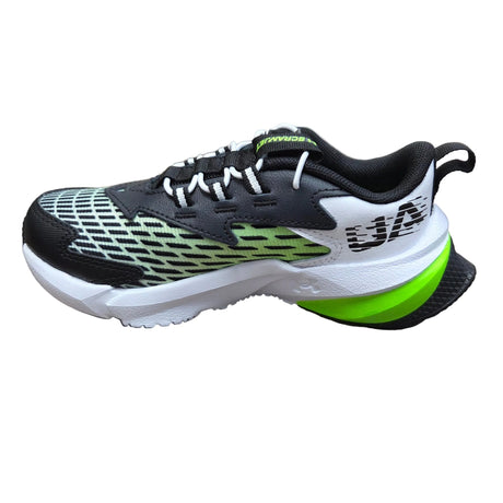 Under Armour Kids Boys Scramjet 7 Running Shoes - White/Hyper Green