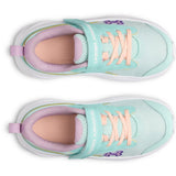 Under Armour Kids Girls Surge 5 Patches Running Shoes - Aqua Float