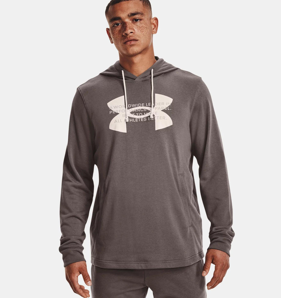 Under Armour Men's Terry Logo Hoodie - Under Armour - A&M Clothing & Shoes - Westlock AB