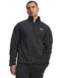 Under Armour Men's Armour Fleece Twist 1/4 Zip - Black
