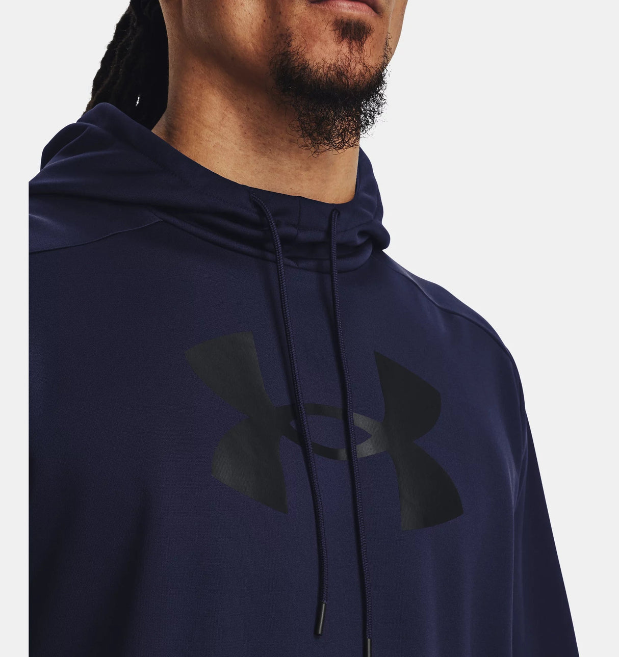 Under Armour Mens Big Logo Fleece Hoodie - A&M Clothing & Shoes - Westlock