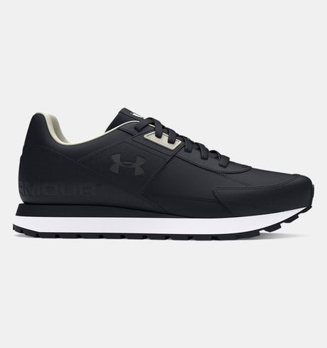 Under Armour Men's Essential Shoes - Black/White