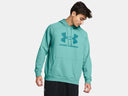 Under Armour Men's Fleece Logo HD Athletic Hoodie - Turquoise