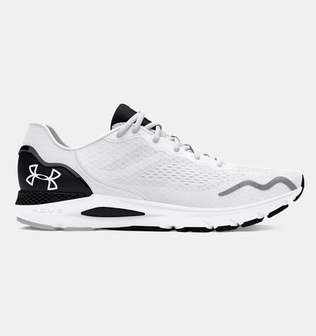 Under Armour Men's Hovr Sonic 6 Running Shoe - White/Black