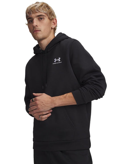 Under Armour Men's Icon Fleece Hoodie - Black