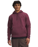Under Armour Men's Icon Fleece Hoodie - Dark Maroon