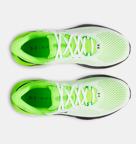 Under Armour Men's Infinite Pro 2 Running Shoe - White/Green
