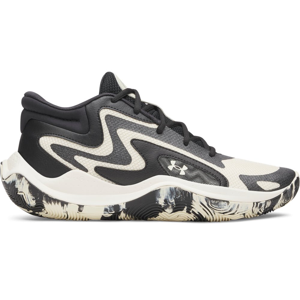 Under Armour Men's Jet '25 Basketball Shoes - Black/White