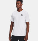 Under Armour Men's Left Chest SS Workout T-Shirt - White