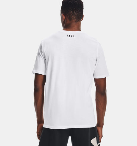 Under Armour Men's Left Chest SS Workout T-Shirt - White