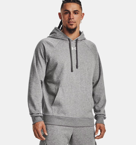 Under Armour Men's Rival Fleece Athletic Hoodie - Castlerock