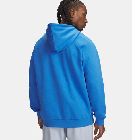 Under Armour Men's Rival Fleece Logo Hoodie - Blue Atlantis