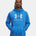 Under Armour Men's Rival Fleece Logo Hoodie - Blue Atlantis