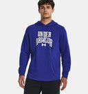 Under Armour Men's Rival Terry HD Athletic Hoodie - Royal/White