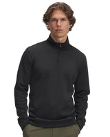 Under Armour Men's SweaterFleece 1/4 Zip - Black