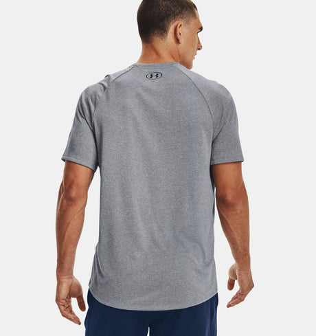 Under Armour Men's Tech 2.0 SS Workout T-Shirt - Steel