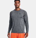 Under Armour Men's Tech LS Workout T-Shirt - Pitch Grey