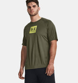 Under Armour Men's Tech Print Fill Workout T-Shirt - A&M Clothing & Shoes Westlock