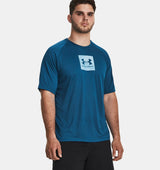 Under Armour Men's Tech Print Fill Workout T-Shirt - A&M Clothing & Shoes Westlock