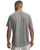 Under Armour Men's Tech Textured SS Workout T-Shirt - Clay Green
