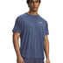 Under Armour Men's Tech Textured SS Workout T-Shirt - Downpour Grey