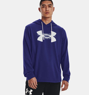 Under Armour Men's Terry Logo Athletic Hoodie - Blue