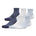 Under Armour Performance Tech 6-Pack Quarter Socks - Harbor Blue