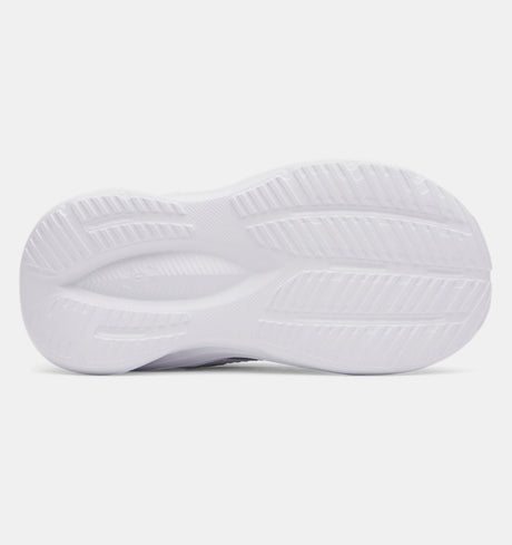 Under Armour Toddler Boys Assert 11 Running Shoes - White/Black