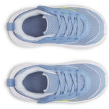Under Armour Toddler Girls Surge 5 Running Shoes - Blue Float