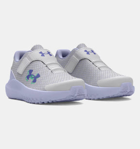 Under Armour Toddler Surge 4 Running Shoe - Halo Grey