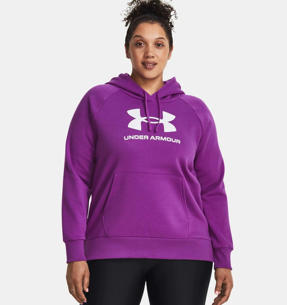 Under Armour Women's Logo Hoodie Plus - Under Armour - A&M Clothing & Shoes - Westlock AB