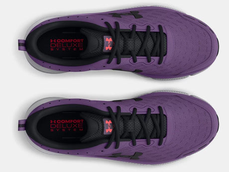 Under Armour Women's Assert 10 Wide Running Shoe - Purple