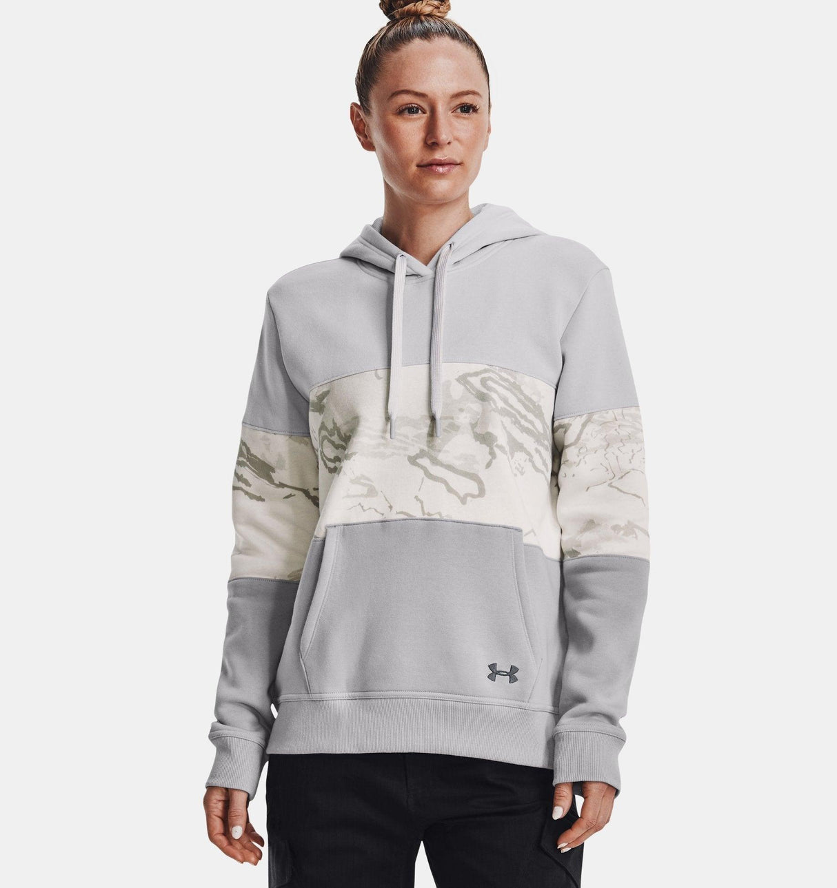 Under Armour Women's Fleece Block Hoodie - A&M Clothing & Shoes - Westlock